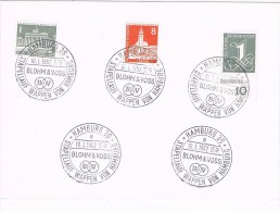 10631. Carta HAMBURG (Alemania Berlin) 1962. Wappen - Briefe U. Dokumente