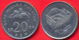 Malaysia 20 Sen 2004 XF - Malaysia