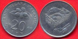 Malaysia 20 Sen 2006 XF - Malesia