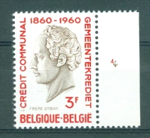 BELGIE - OBP Nr 1162 - Frère Orban - PLAATNUMMER 4 - MNH** - ....-1960