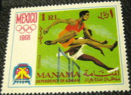 Manama 1968 Mexico Olympics 1r - Mint - Manama