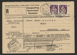 SWITZERLAND, OFFICIAL 40 CENTIMES PAIR ON COVER 1935 - Oficial