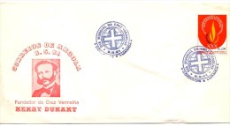 Enveloppe From Luanda_Angola (8.05.1981) Dia Mundial Da Cruz Vermelha - Henry Dunant