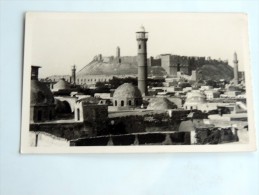 Carte Postale Ancienne : SYRIE : ALEP : Vue Des Toits Et Des Minarets De La Ville - Syrie