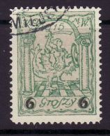 POLAND MUNICIPAL POST WARSAW 1915  MICHEL NO: 8a  USED - Used Stamps