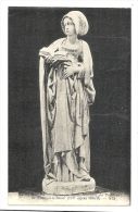 Cp, 01, Bourg-en-Bresse, L'Eglise De Brou, Statuette Du Tombeau De Philibert Le Beau, Sibylle - Eglise De Brou
