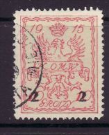 POLAND MUNICIPAL POST WARSAW 1915  MICHEL NO: 7a USED - Gebraucht