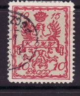 POLAND MUNICIPAL POST WARSAW 1915  MICHEL NO: 2 B  USED - Gebruikt