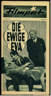 "Filmpost" "Die Ewige Eva" Mit Deanna Durbin , Charles Laughton  -  Filmprogramm Nr. 23 Von Ca. 1947 - Altri & Non Classificati