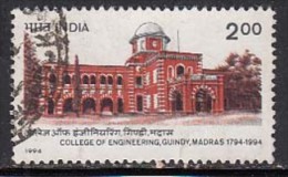 India Used 1994, College Of Engineering, Guindy, Madras, Architecture, Monument - Oblitérés