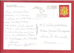 Y&T N°558  ANDORRE LA VIEILLE   Vers   FRANCE  Le    2005   2 SCANS - Storia Postale