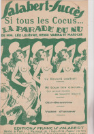 (BM)si Tous Les Cocus ...la Parade Du Nu ; Musique : JEAN BOYER , Paroles : LEO LELIEVRE , HENRI VARNA - Scores & Partitions
