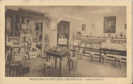 Melsbroeck. -  Pensionnat Des Ursulines à Melsbroeck.  -   Salle De Peinture;  1924  Naar  Oostende - Steenokkerzeel