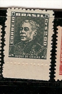 Brazil ** & Serie Corrente, Duque De Caxias, 1952-1954 (584A) - Unused Stamps