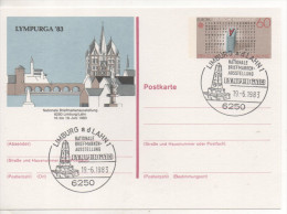 Nr. 2096,  Ganzsache Deutsche Bundespost, Limburg - Illustrated Postcards - Used