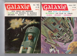 GALAXIE ANTICIPATION  N° 32 33 Et 34 Décembre 1966 à Février 1967. (2ème Série) OPTA. Voir Sommaire. - Autres & Non Classés