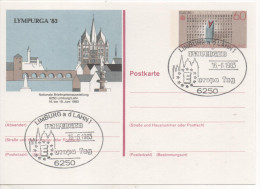 Nr. 2094,  Ganzsache Deutsche Bundespost, Limburg - Cartes Postales Illustrées - Oblitérées