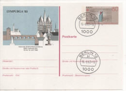 Nr. 2092,  Ganzsache Deutsche Bundespost, Limburg - Illustrated Postcards - Used