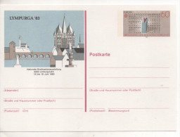 Nr. 2085,  Ganzsache Deutsche Bundespost,   Limburg - Illustrated Postcards - Mint