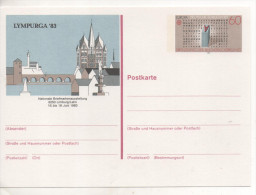 Nr. 2085,  Ganzsache Deutsche Bundespost,   Limburg - Cartes Postales Illustrées - Neuves