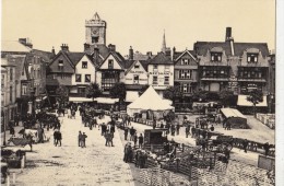 BF33080 Salisbury The Market   Uk  Front/back Image - Salisbury