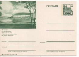 Nr. 933,  Ganzsache Deutsche Bundespost,  Hannover - Illustrated Postcards - Mint