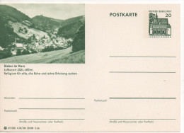 Nr. 2311,  Ganzsache Deutsche Bundespost,  Sieber Im Harz - Cartes Postales Illustrées - Neuves