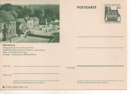 Nr. 2319,  Ganzsache Deutsche Bundespost,  Bad Driburg - Illustrated Postcards - Mint