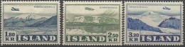 Islande 1959 PA 27 - 29 * Avion - Survols De Glaciers - Snaefell - Eirik - Oraefi - Posta Aerea
