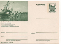 Nr. 2328,  Ganzsache Deutsche Bundespost,  Büsum - Geïllustreerde Postkaarten - Ongebruikt