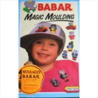 Babar, Magic Moulding, 7 Moulages Bar Pour Réaliser 10 Badges - Autres & Non Classés