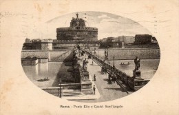 - ROMA. - Ponte Elio E Castel Sant'Angelo   - Timbro - Scan Verso - - Ponts