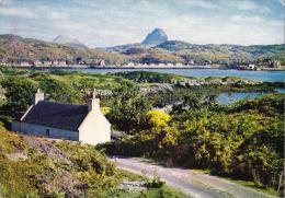 Lochinvar With Caniso & Suilven, Sutherland, Scotland - Dixon 504, Inverness Pictorial Postmark, 1971 - Sutherland