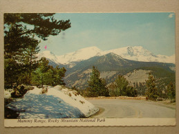 Mummy Range, Rocky Mountain National Park - Rocky Mountains