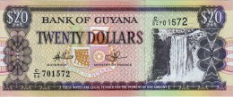 GUYANA 20 DOLLARS BANKNOTE 1996 AD PICK NO.30 UNCIRCULATED UNC - Guyana