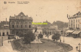 CPA  GARE DU LUXEMBOURG LUXEMBURG STATION - Chemins De Fer, Gares