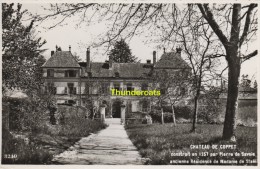 CPA PHOTO CHATEAU DE COPPET - Coppet