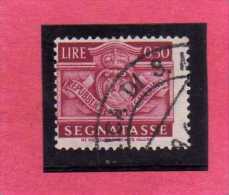 SAN MARINO 1945 SEGNATASSE DUE TASSE TAXE CENT. 30  (0,30) USATO USED - Timbres-taxe