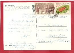 Y&T N°1246+1279  MLADA    Vers      FRANCE  Le    1963      2 SCANS - Lettres & Documents