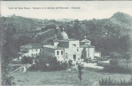 ISOLA DEL GRAN SASSO-TERAMO-SANTUARIO DI S.GABRIELE DELL'ADDOLORATA-ORIGINALE D´EPOCA -BEN CONSERVATA - Isernia