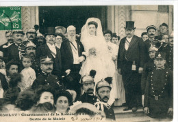 93  Bagnolet : Couronnement De La Rosière - Sortie De La Mairie - Bagnolet