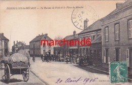 Yonne Egriselles Le Bocage Le Bureau De Poste Et La Place Du Marché éditeur P R S - Egriselles Le Bocage