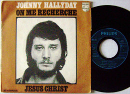 Johnny HALLYDAY RARE SP ORIGINAL BIEM Jésus Christ  EX EX - Rock