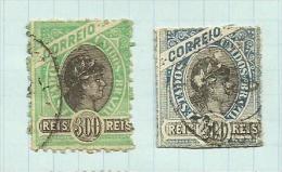 Brésil N°82, 83, 118, 84, 85 Cote 4.10 Euros - Used Stamps
