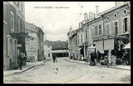 Cpa Du 54 Pont St Vincent  Rue Nationale   .. Neuves Maisons Nancy JUI8 - Neuves Maisons