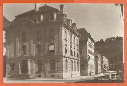 MAB-13 Le Locle, La Banque Cantonale De Neuchâtel.  Cachet Le Locle 1920 - Le Locle