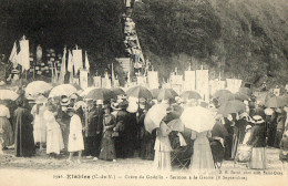 ETABLES SUR MER (22) Procession Sermon à La Grotte Grève De Godelin Belle Animation - Etables-sur-Mer