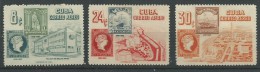 140017969  CUBA  YVERT  AEREO  Nº  108/110/111  */MH - Aéreo