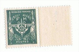 1946  - Franchise Militaire -  Sans Valeur  - Vert - Yvert Et Tellier N ° 11 - Timbres De Franchise Militaire