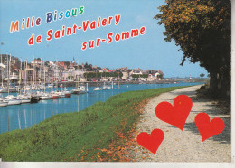 Saint-Valery-sur-Somme -   (80)  Les Bords De La Somme Et Le Port - Saint Valery Sur Somme